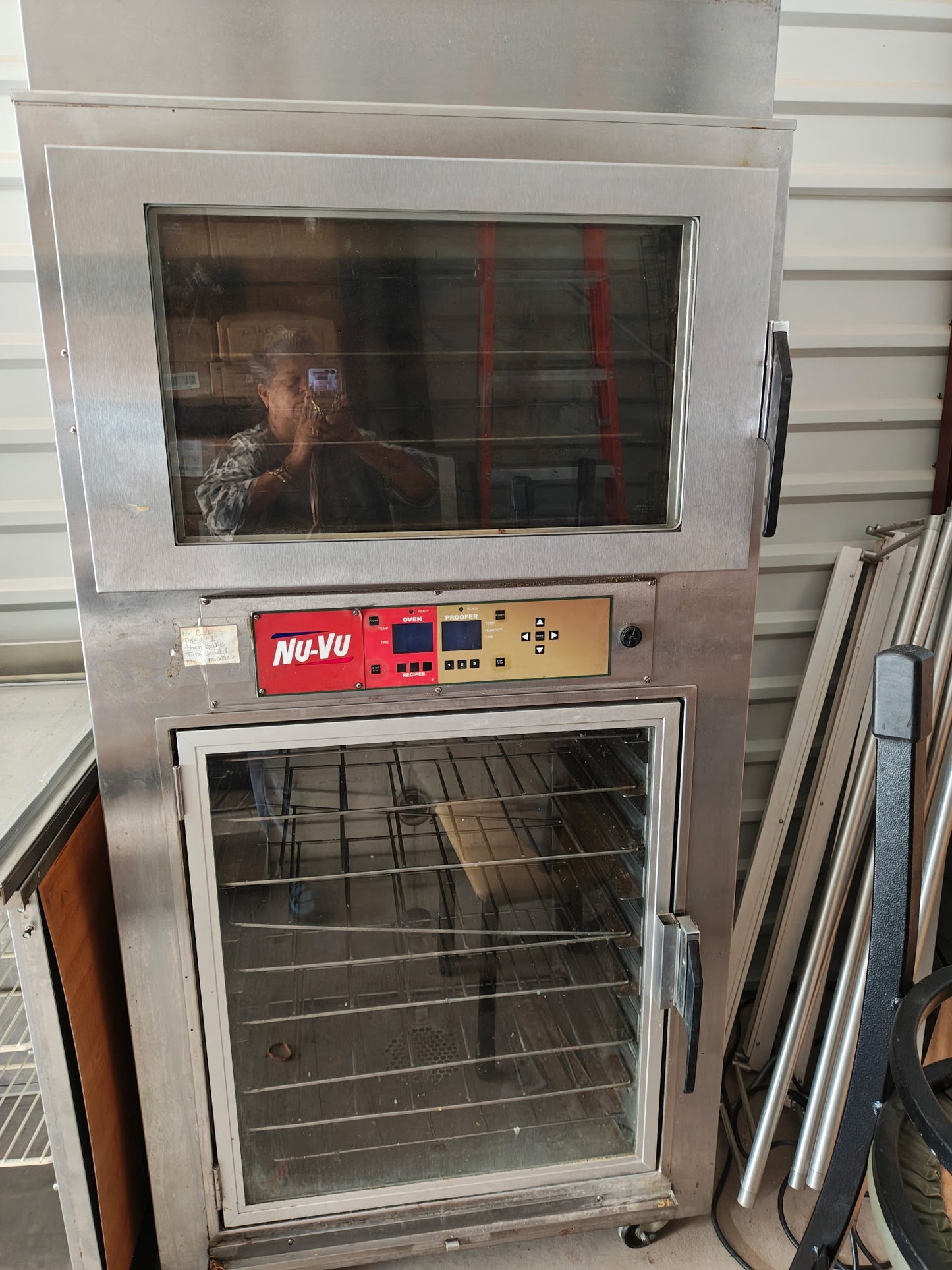 Nu-Vu SUB-123P Oven/Proofer Combination