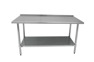 Heavy Duty - Commercial Stainless Steel Work Table (60"L x 24"D)