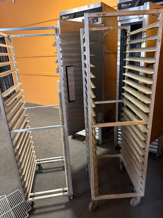 Commercial Full Size Sheet Pan Speed Racks - Bakery Rolling Carts