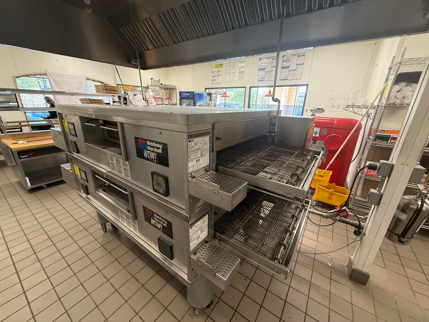 Middleby Marshall PS670G Double Conveyor Pizza Oven 32 Inch Touchscreen