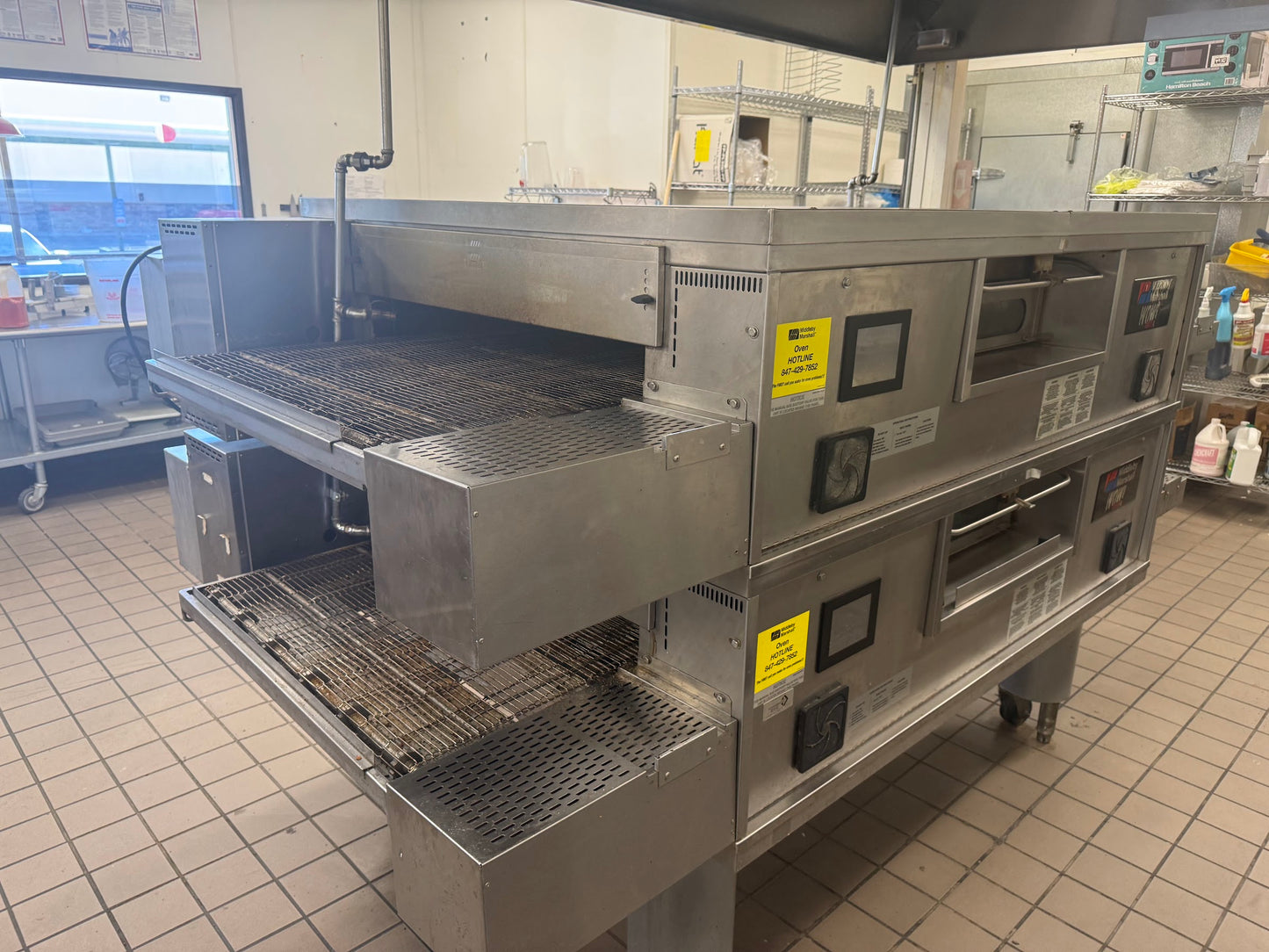 Middleby Marshall PS670G Double Conveyor Pizza Oven 32 Inch Touchscreen