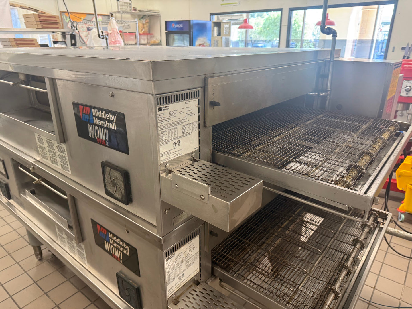 Middleby Marshall PS670G Double Conveyor Pizza Oven 32 Inch Touchscreen